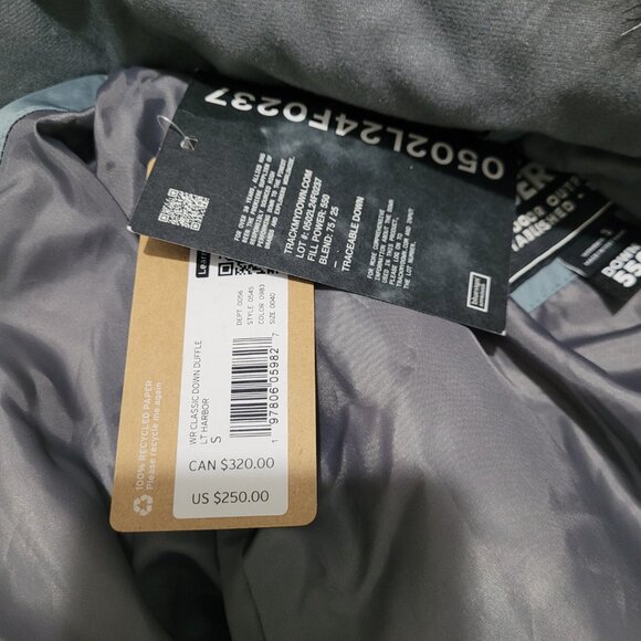 NWT-Eddie Bauer Women's Classic Down Duffle Coat - Picture 4 of 4